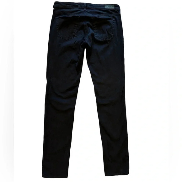 Ag The Stilt Cigarette Jeans in Super Black Size 27 - Picture 3 of 9